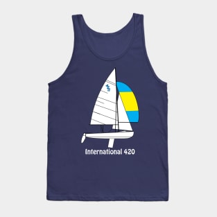 International 420 Sailboat Tank Top